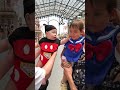 小さいドナルドと小さいミッキーさん♡（2歳なりたて男の子）