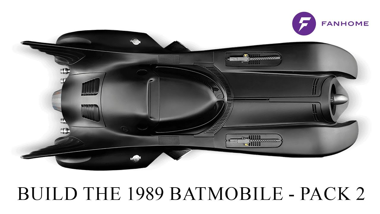 Бэтмобиль 1989 года, сборка 1/8 | Fanhome/DeAgostini — Набор 2