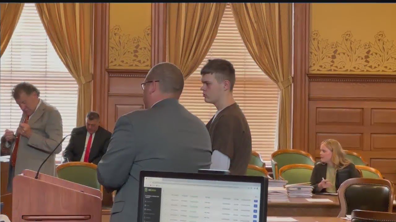 Teen charged with murder appears in court - YouTube