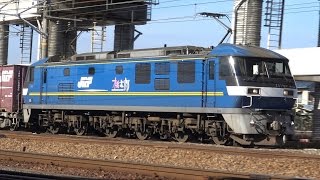 【4K】JR山陽本線　EF210-303号機牽引　1074レ貨物列車