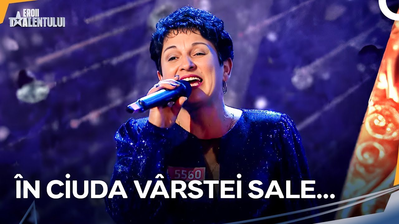 La 51 De Ani, A Ridicat Publicul İn Picioare! | Romanii au Talent
