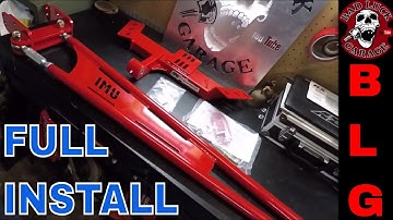 UMI TUNNEL MOUNT TORQUE ARM INSTALL FOR 82-92 3RD GEN CAMARO / FIREBIRD