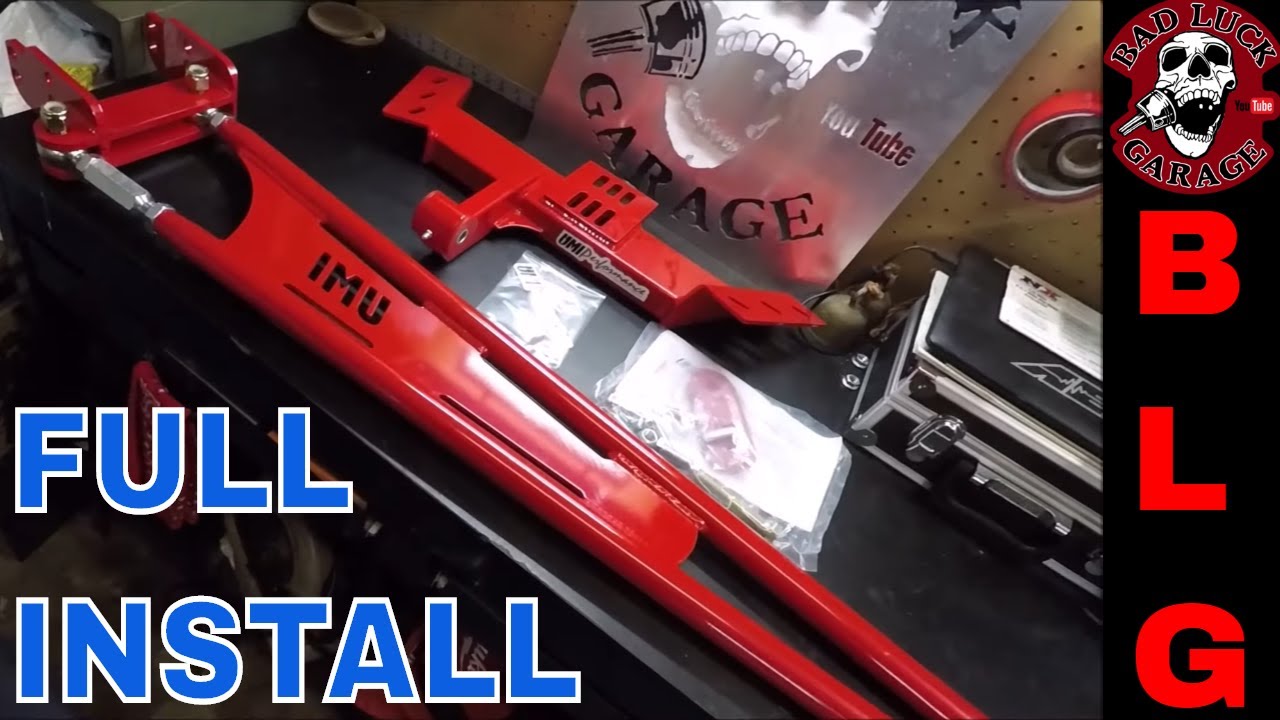 UMI TUNNEL MOUNT TORQUE ARM INSTALL FOR 8292 3RD GEN CAMARO / FIREBIRD
