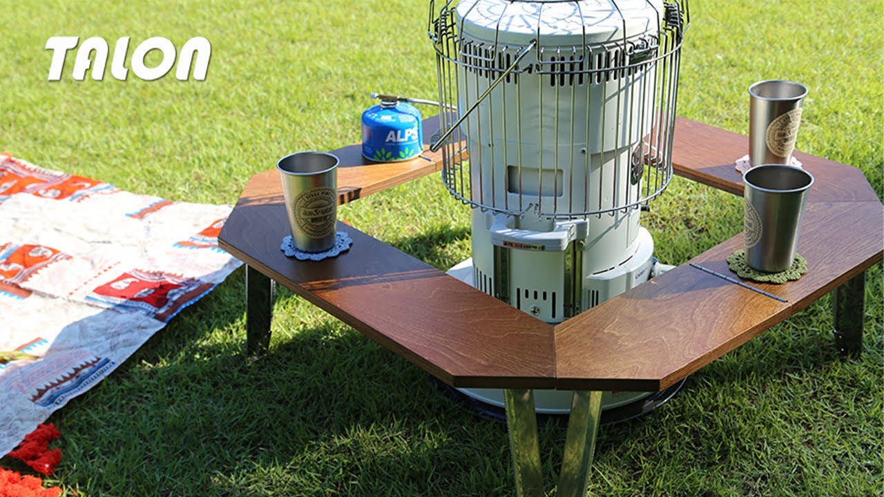 本国特許所得済！】原木の質感と驚きの機能性を兼ね備えたキャンプ