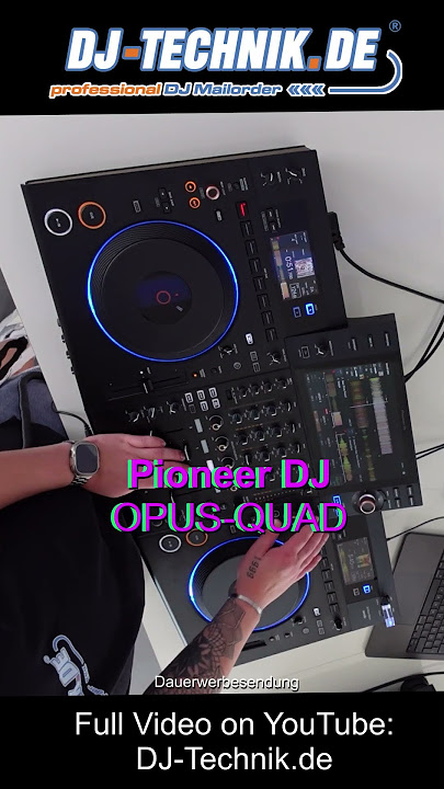 DJ-Technik.de #shorts -  Pioneer DJ OPUS QUAD   Jam 6