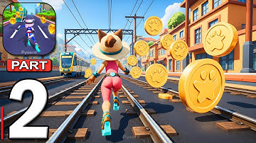 Runner Heroes - Gameplay Walkthrough Part 2 - Cat Runner Subway Hero (Android, iOS)