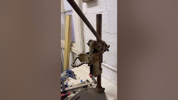 ASMR restoration coming soon Vintage Chisel Mortiser #woodworking #beautifultools #asmr #woodwork