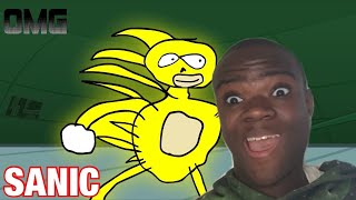 Something About Sonic The Hedgehog ANIMATED (Loud Sound & Flashing Light Warning) 🔵💭 Reaction!