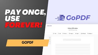 📝 GoPDF AppSumo Deal – Edit, Convert & Chat with PDFs (No Adobe Needed!)