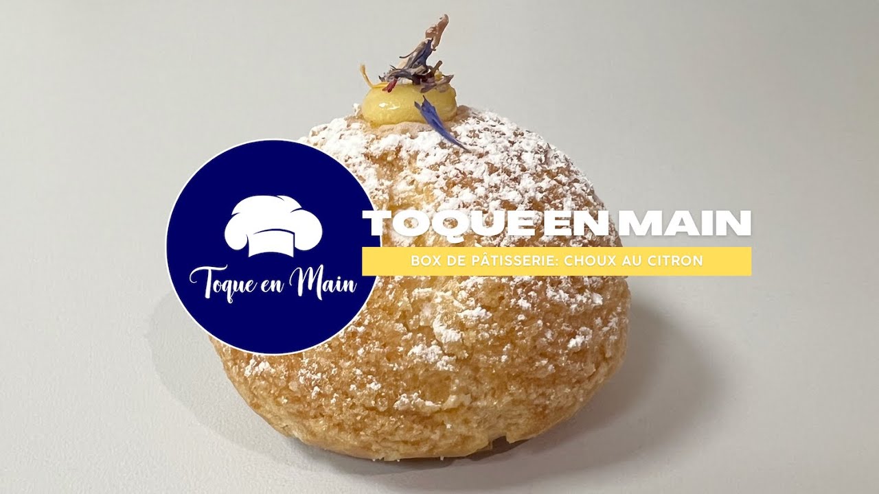 Choux au citron - Box pâtisserie