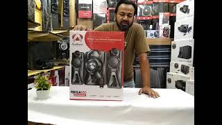 Audionic Mega 100 Advance Unboxing Review Price Update in Pakistan. Woofer Speaker Sound System.
