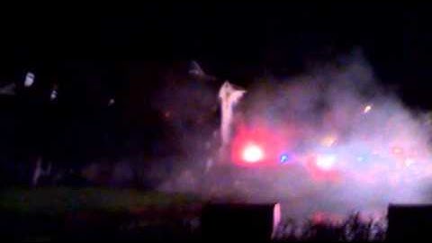 Raw: Moment Sinkhole Swallows Fla. Building