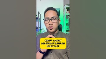 Cukup 1 Menit ! Cara Hapus Sampah  Whatsapp Yang Membuat Memory Hp Penuh