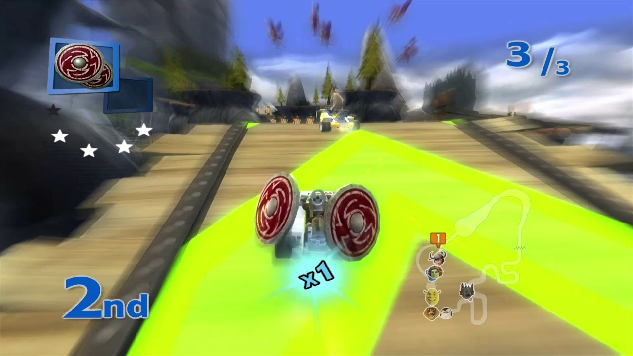 [Xbox 360] DreamWorks Super Star Kartz - Circuit: Sun Cup Mirror - Hiccup