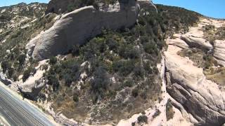 Cajon Pass Tricopter Footage Part 1-Sullivan&#39;s Curve FPV Trial Run