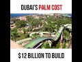 What it took to build dubais palm cost  and time