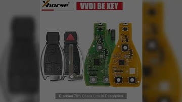 Xhorse VVDI BE Key Pro Improved Version For Benz Smart Key Shell 3 Buttons 4 Buttons XNBZ01EN XNBZT1
