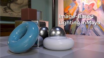 Image-based lighting in Maya