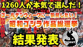 【視聴者参加型企画】G-Scout Ch.視聴者が選ぶ！昭和ゴジラ作品総選挙開催！皆さんの投票でチャンネルの未来が決まります！