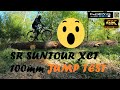 SR SUNTOUR XCT 100 mm HARD TEST