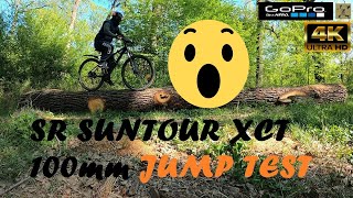 SR SUNTOUR XCT 100 mm HARD TEST