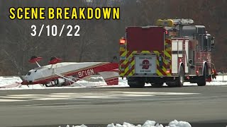 American Champion Aircraft flips in Connecticut