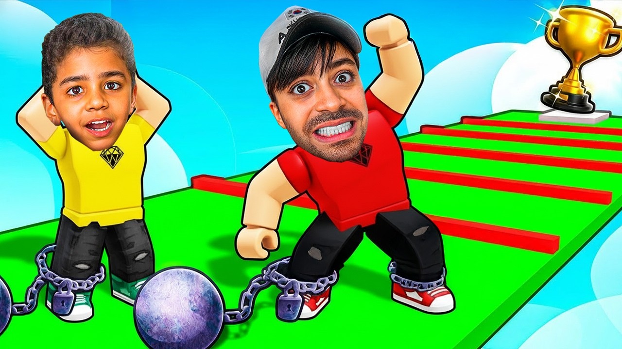 روبلوكس لكن ممنوع تقفز !! مع حمودي !!