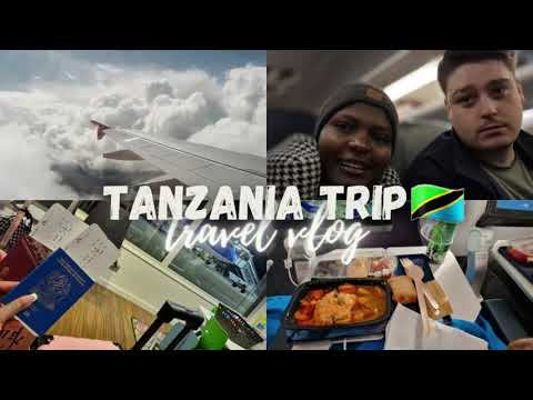 Travel vlog - OUR FIRST TRIP TOGETHER❤️ | Tanzania Vlog pt .1