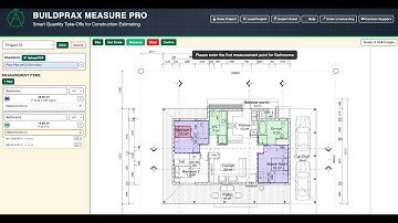 Measure PDF Drawings & Floor Plans – Buildprax  | Smart Quantity Take-Off Tool (Mac & Windows)