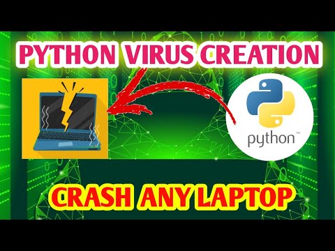 PYTHON VIRUS IN 5 LINES OF CODE | OUT OF MEMORY CRASH  VIRUS | Python fun project