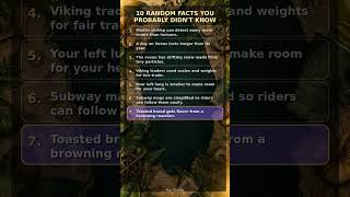 10 Random Facts You Probably Didn't Know #shorts #redditstories #factsyoudontknow #fact #getthefacts