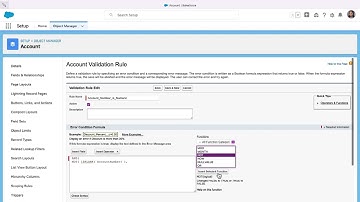 Use of AND, NOT, ISBLANK, ISNUMBER function in Validation Rules