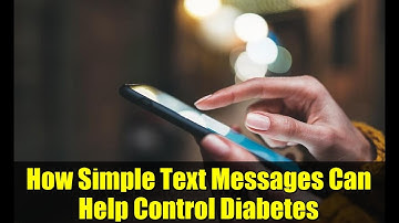 How Simple Text Messages Can Help Control Diabetes | New Study Explained