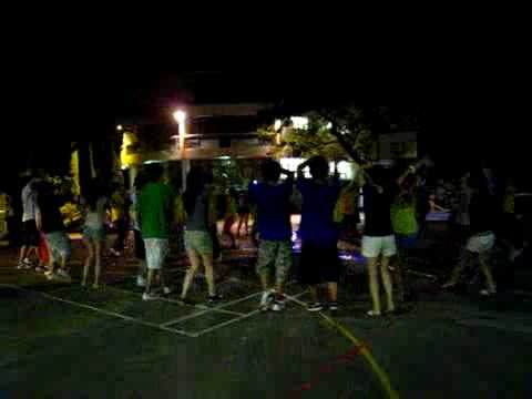 HKBU cmed o-camp 2009 campfire-狂歡1