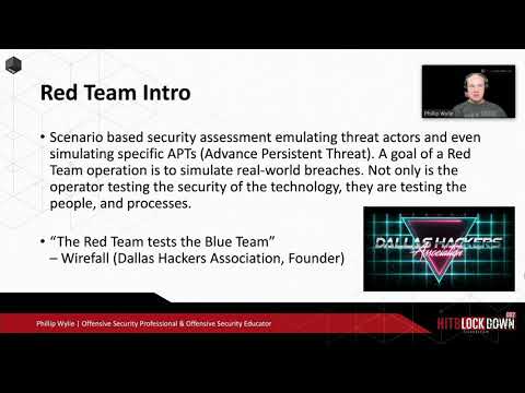 #HITBCyberWeek #CommSec D2 - Inside The Mind Of A Threat Actor: Beyond Pentesting