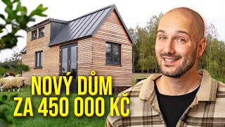 V 16 letech si postavil vlastní dům! Prohlídka úžasného tiny house za 450 000 Kč