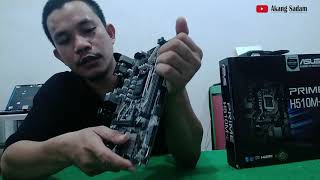 Unboxing Motherboard Asus Prime H510M-E
