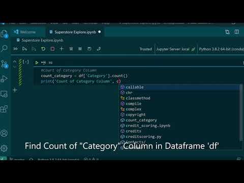 How to Count Each Column in Dataframe Using Python