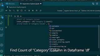 How to Count Each Column in Dataframe Using Python
