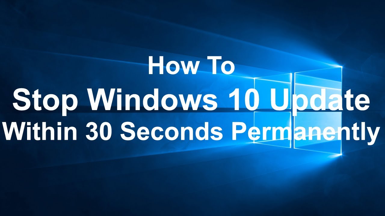 How To Stop Windows 10 Automatically Downloading & Installing Updates ...