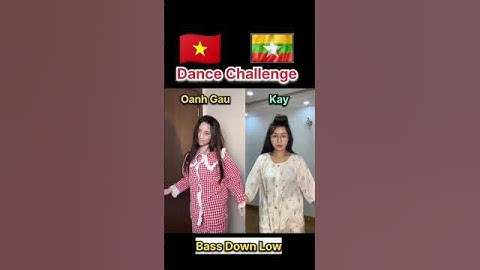 Bass Down Low ⚡ Dance Challenge🇻🇳⚡🇲🇲 Tiktok Mashup ❤❤ #dance #mashup #dancechallenge #dancemashup