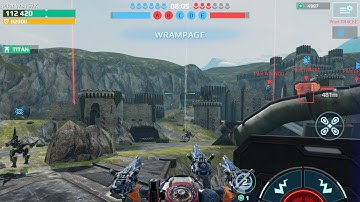 War Robots Test Server EREBUS PRISMA [HIGH Settings]