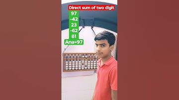 Abacus tool pe addition and subtraction #shorts #trending #abacuslearningpoint