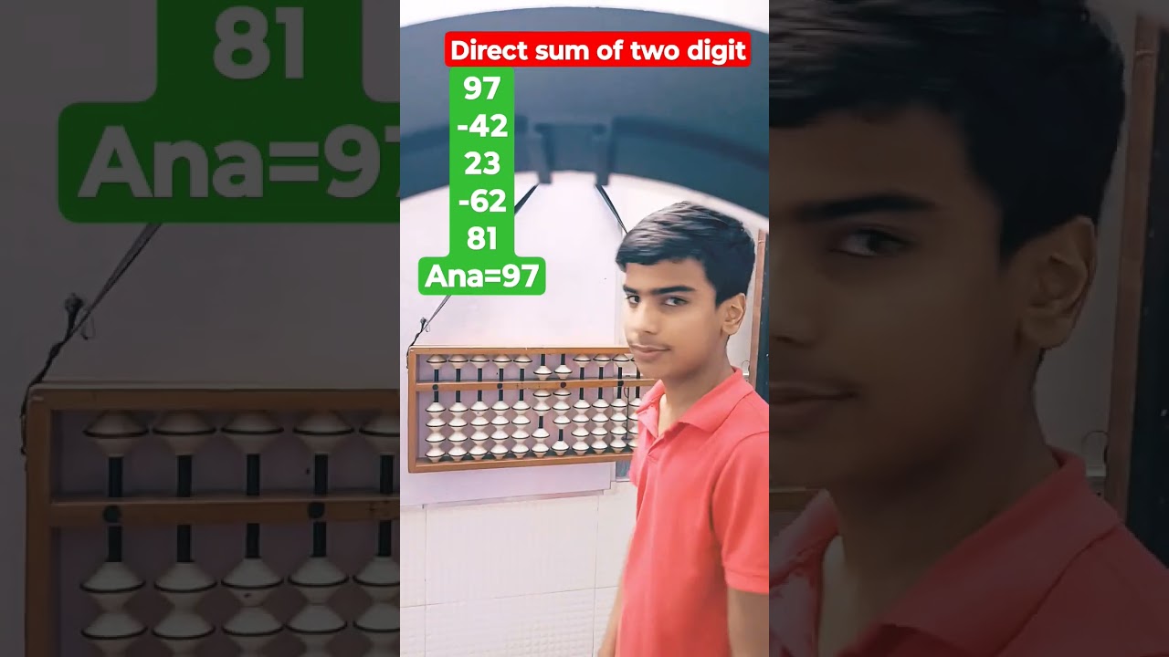 Abacus tool pe addition and subtraction #shorts #trending #abacuslearningpoint