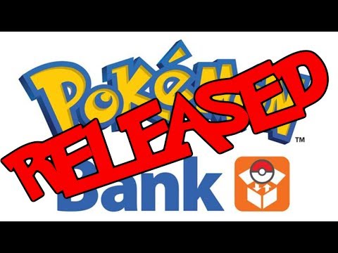 Pokemon Bank RELEASED in North America!