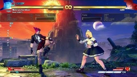 STREET FIGHTER V Kolin V Trigger 2 thingy