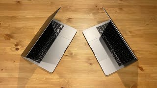 2020 M1 MacBook Pro vs 2019 Intel i5 base model MacBook  Pro start up time comparison ！