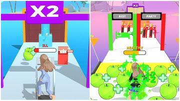 Run Healthy🏃🏃🍔🍔🍔 New Android,ios Gameplay (Level 1-4)