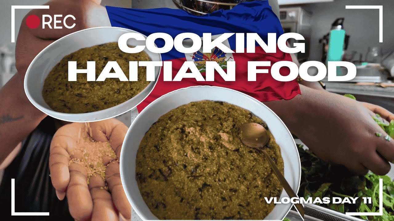 Приготовление гаитянской кухни | Майи Мулен и Арансо | Кукурузная мука с копченой сельдью | Влогм...