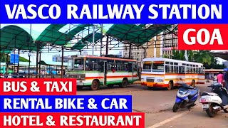 Vasco Railway Station Goa Rental Bike & Car | Bus, Taxi, Hotel & Restaurant Options | Goa Vlog screenshot 4